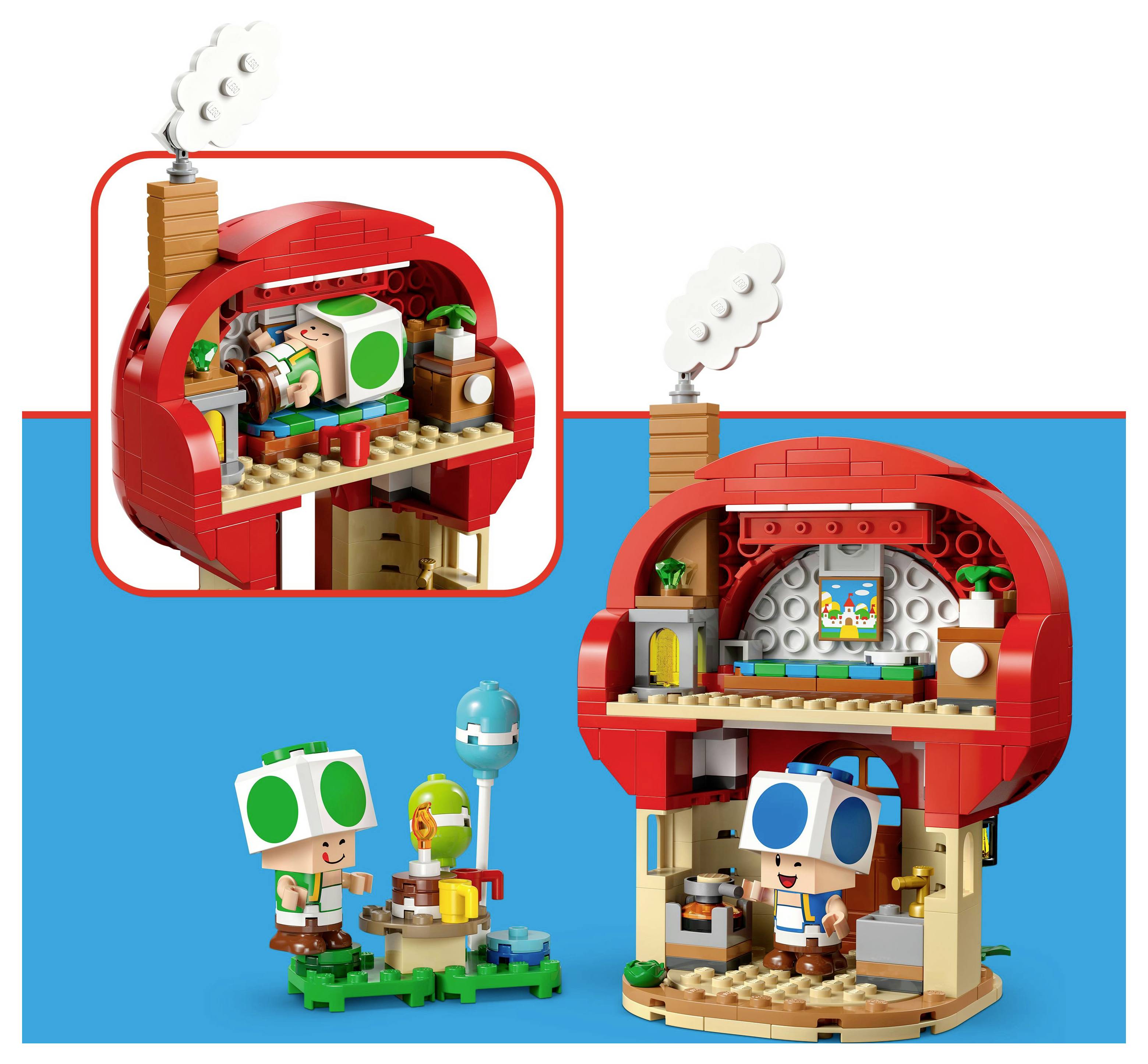 72041 LEGO® Super Mario™ Party beim Toad-Haus