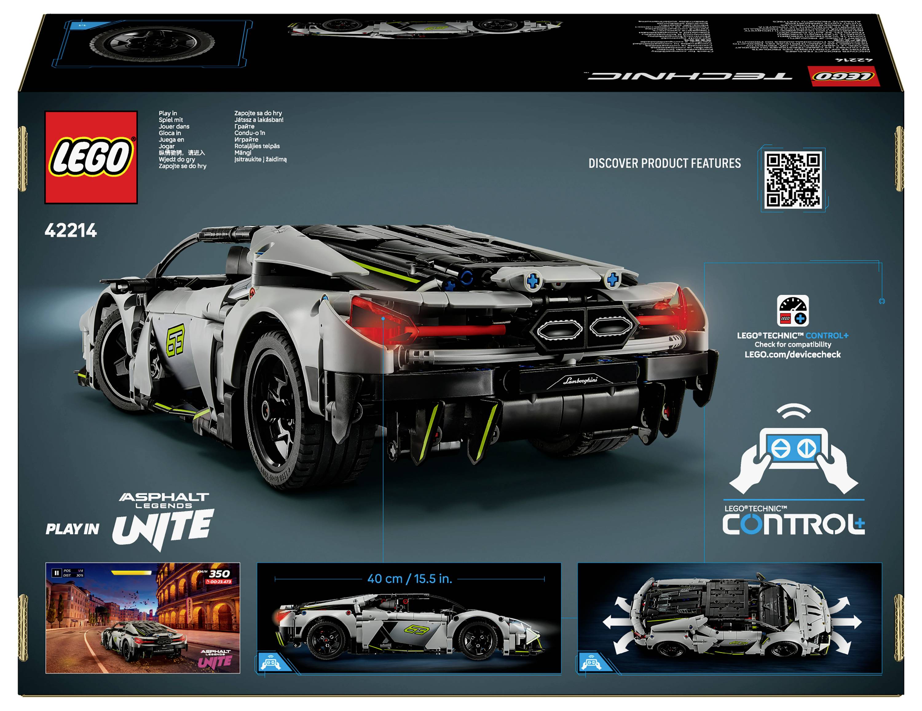 42214 LEGO® TECHNIC Lamborghini Revuelto Supersportwagen