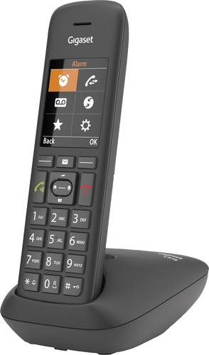 Gigaset C575HX DECT/GAP Schnurgebundenes Telefon, analog Babyphone, Freisprechen, für Hörgeräte ko