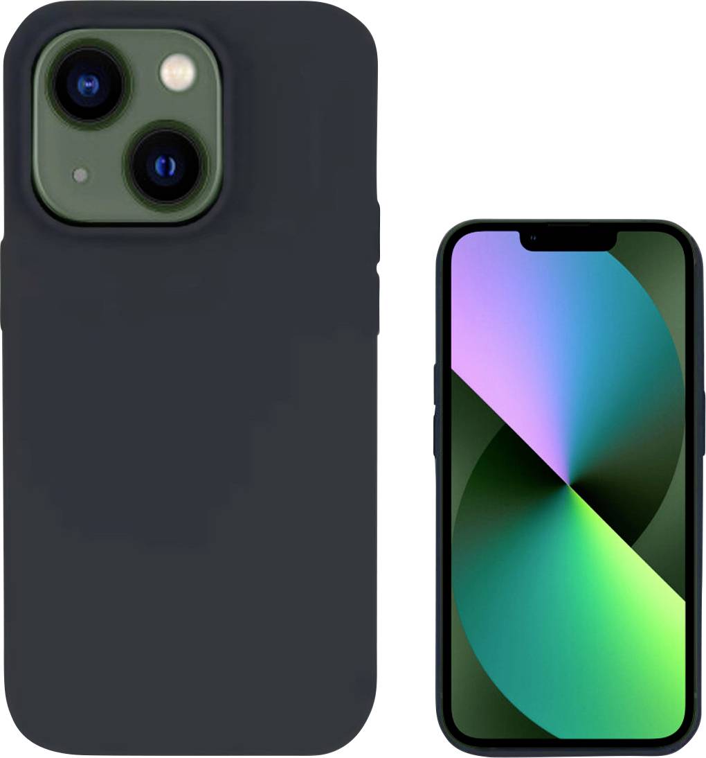 4Smarts Liquid Silicone Case Cupertino f Cover Apple iPhone 14 Schwarz 540151