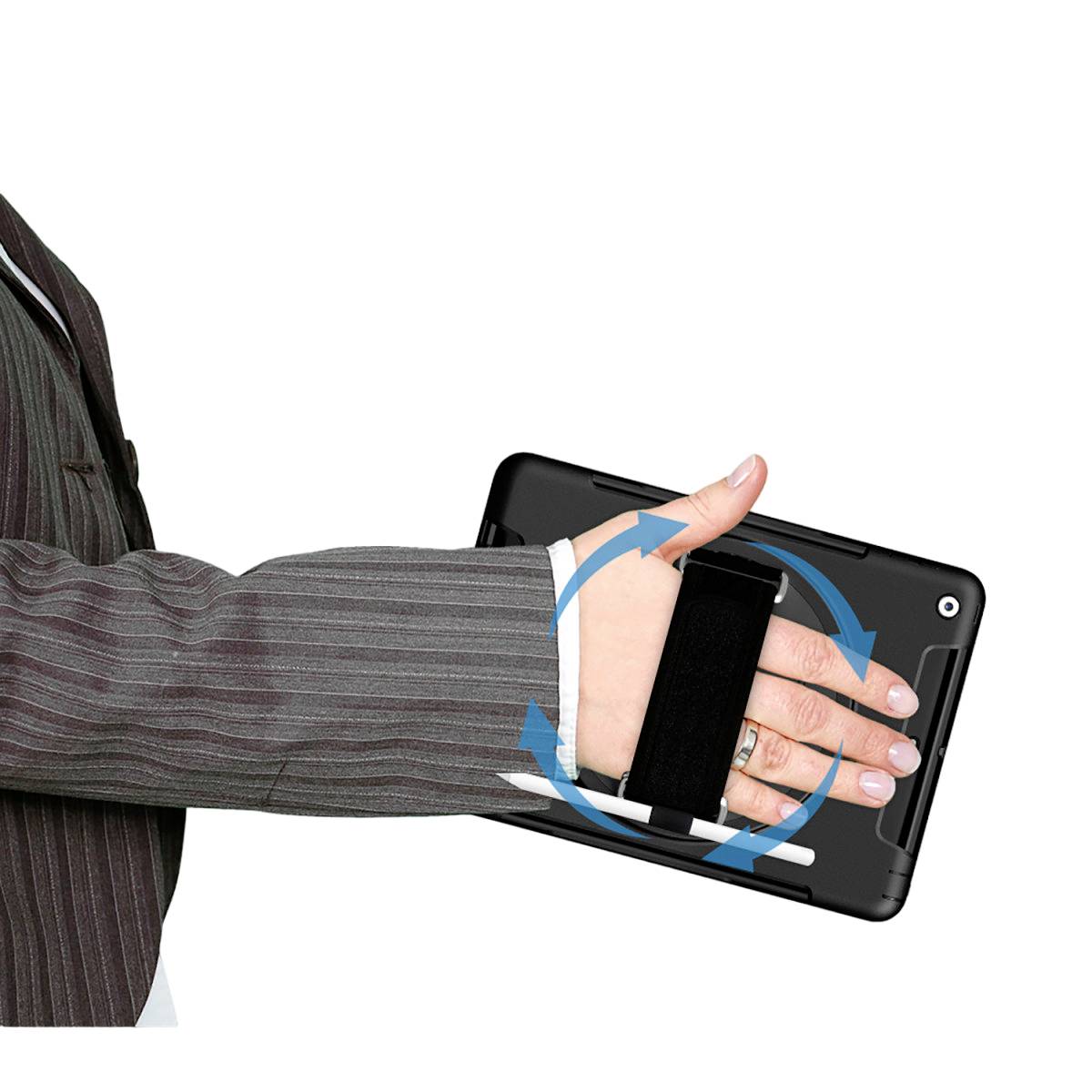 4Smarts Rugged Case Grip für Samsung Gal Tablet-Cover Samsung Galaxy Tab A9 22,1cm (8,7") Schwarz