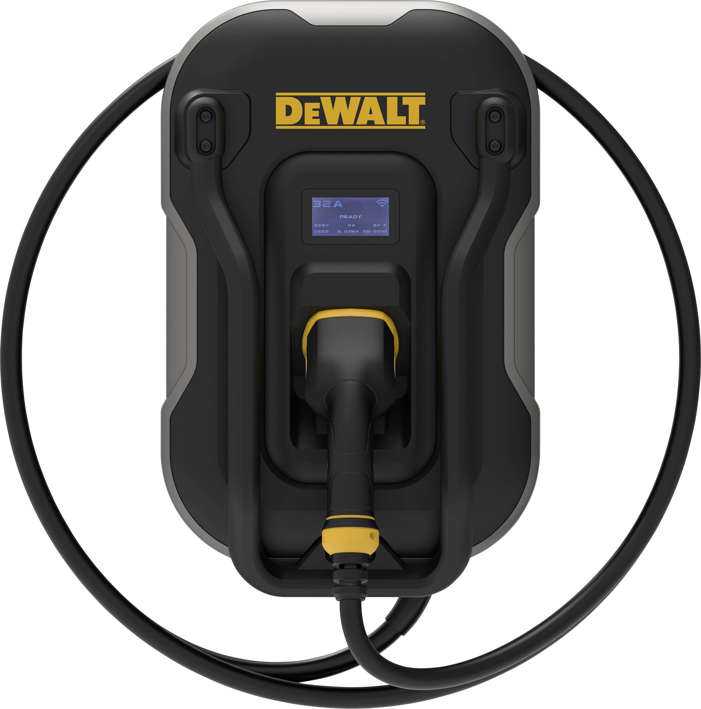 DEWALT EV200D-32W-22C Wallbox Typ 2 Mode 3 32 A 22 kW RFID, App