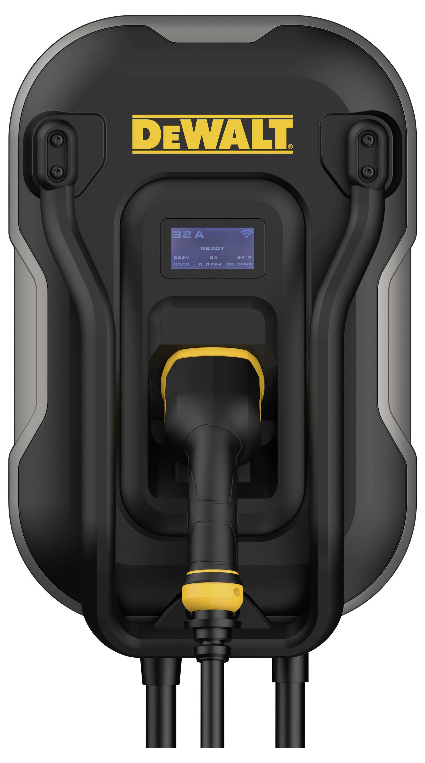 DEWALT EV200D-32W-22C Wallbox Typ 2 Mode 3 32A 22kW RFID, App