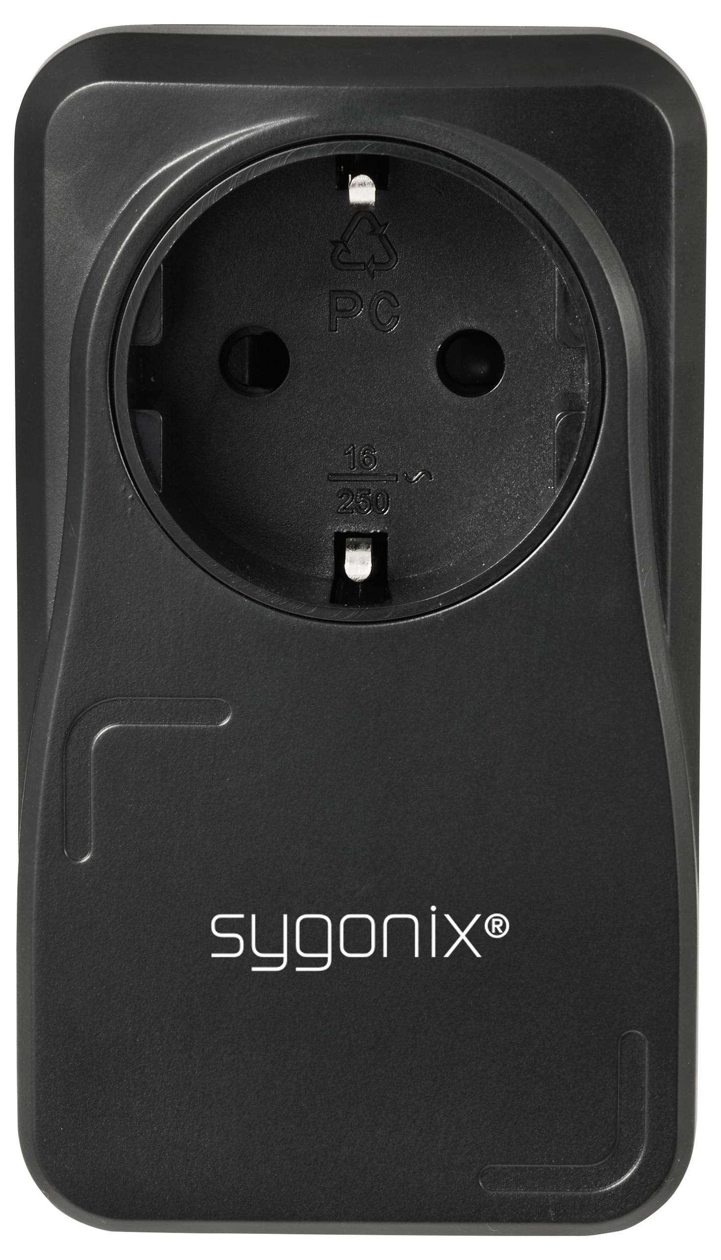 Sygonix SY-6801156 Einschaltstrombegrenzer SX16 Schwarz IP20