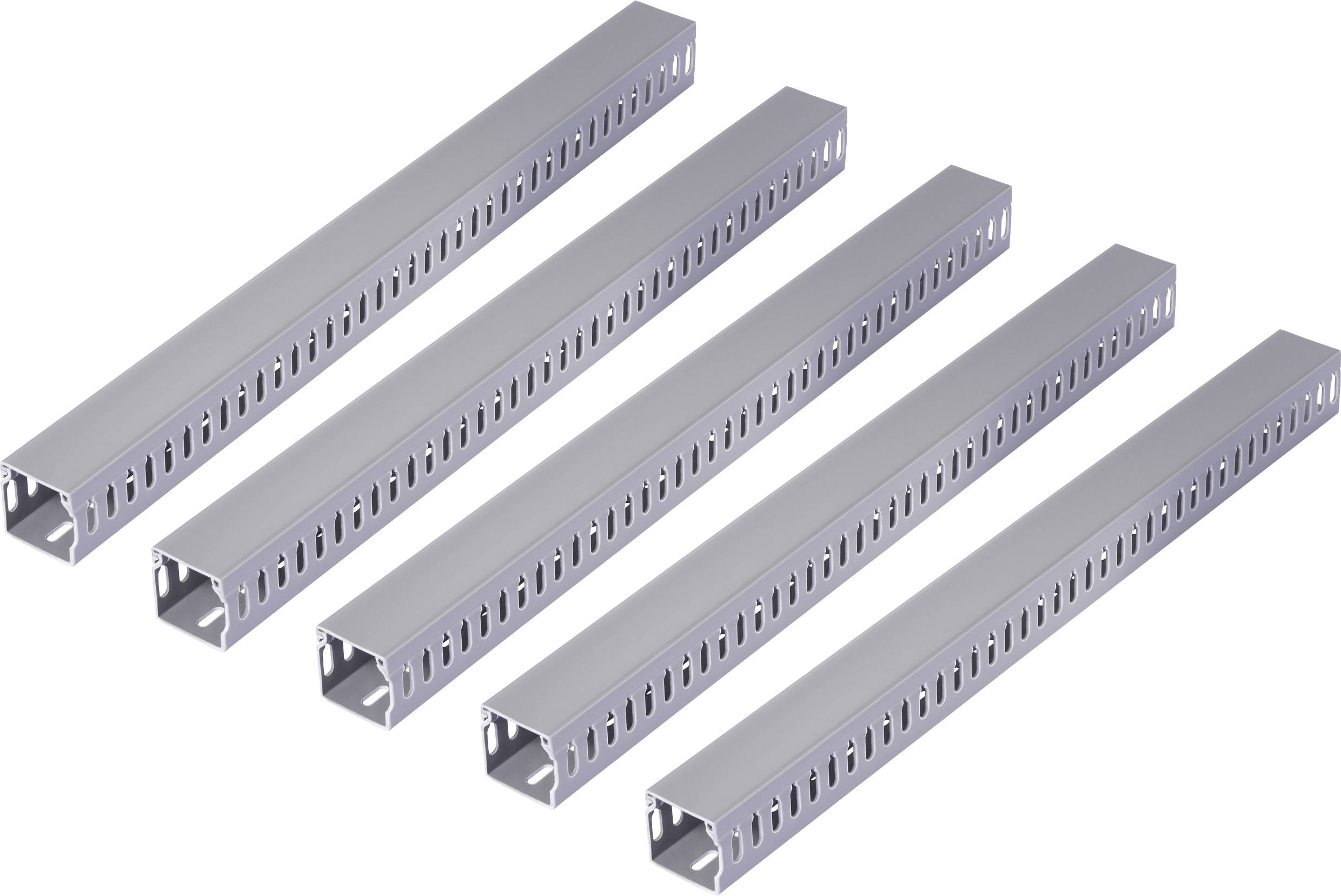 Sygonix SY-6801162 Verdrahtungskanal (L x B x H) 2000 x 40 x 40mm 5 St. Grau