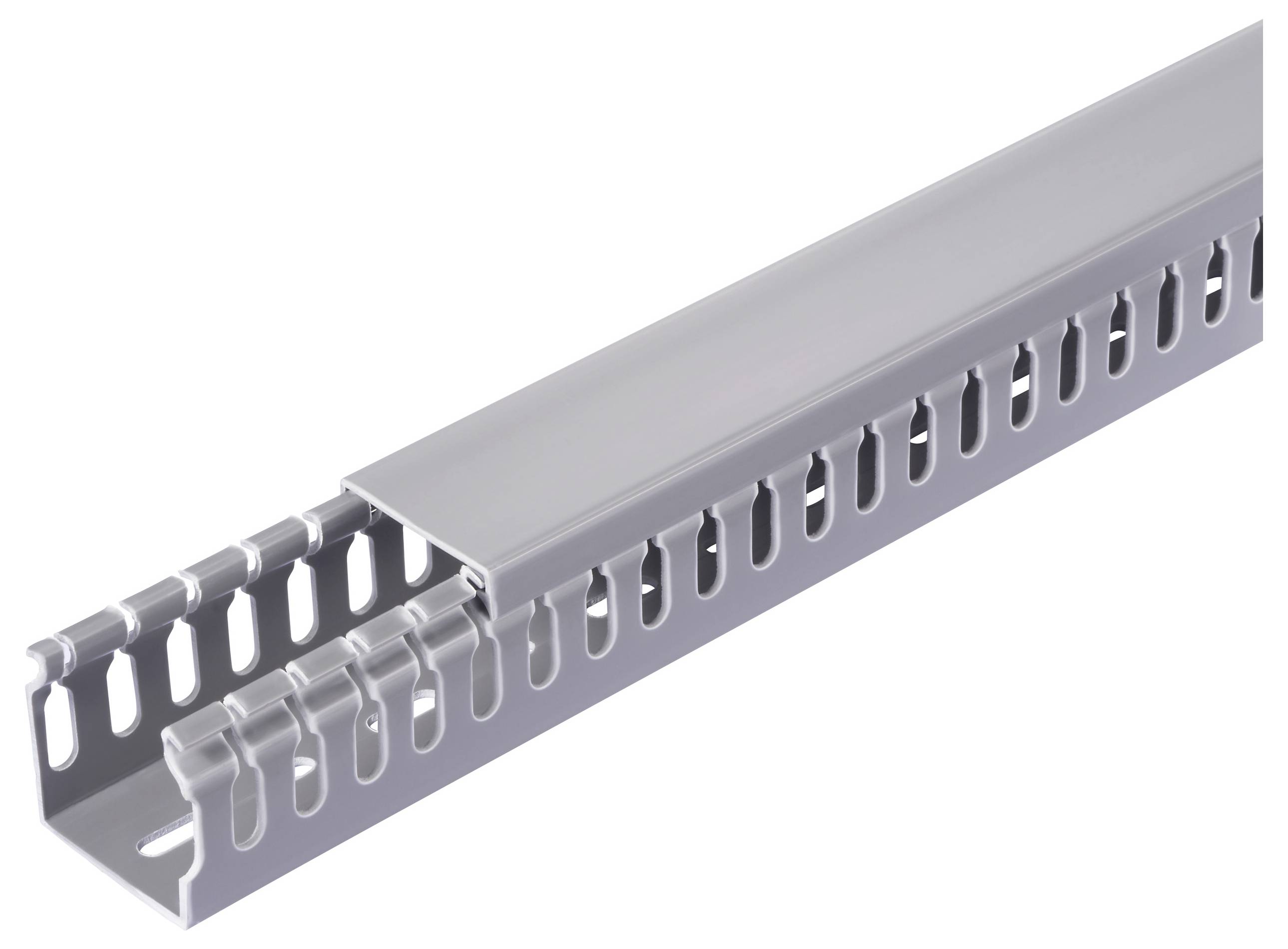 Sygonix SY-6801162 Verdrahtungskanal (L x B x H) 2000 x 40 x 40mm 5 St. Grau