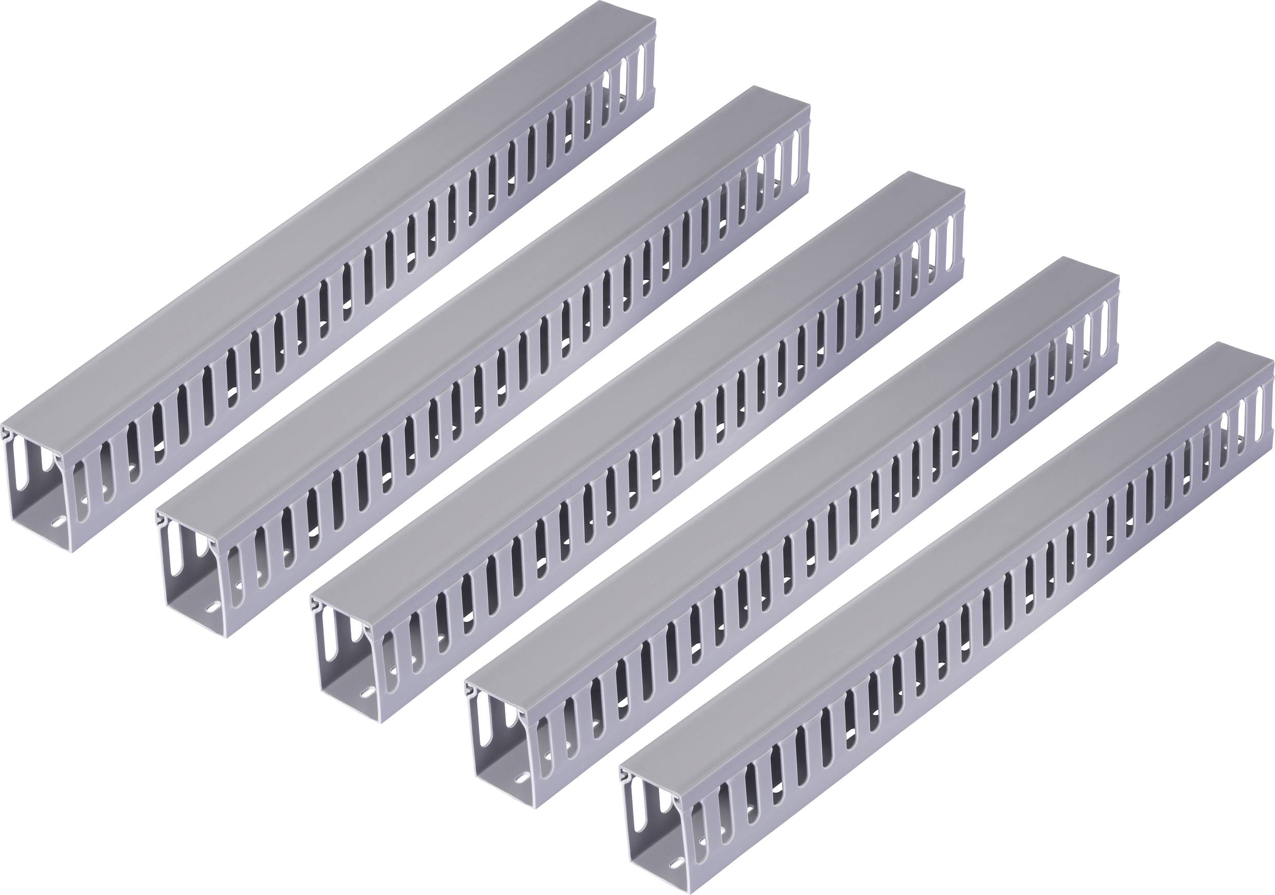 Sygonix SY-6801164 Verdrahtungskanal (L x B x H) 2000 x 40 x 60mm 5 St. Grau