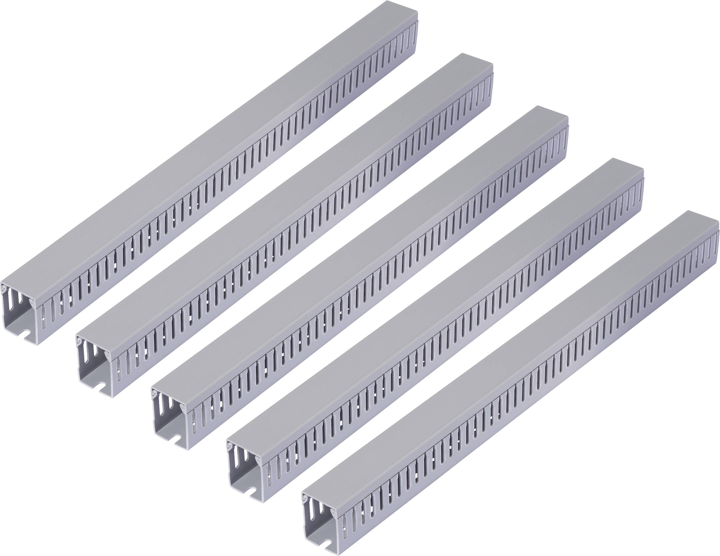 Sygonix SY-6801172 Verdrahtungskanal (L x B x H) 2000 x 33 x 45mm 5 St. Grau