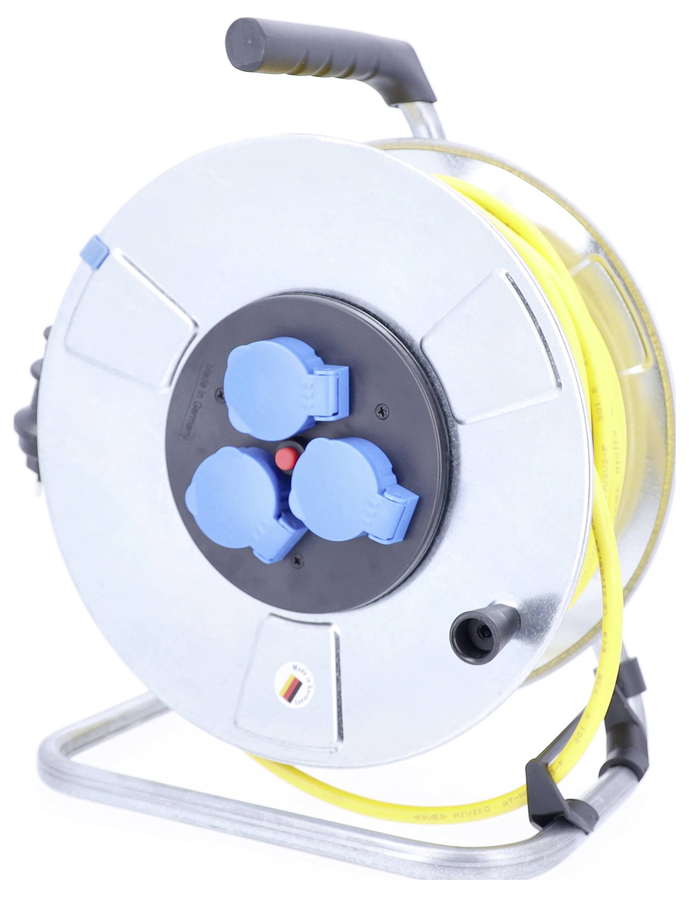 AS Schwabe 711592 Kabeltrommel 50m Gelb