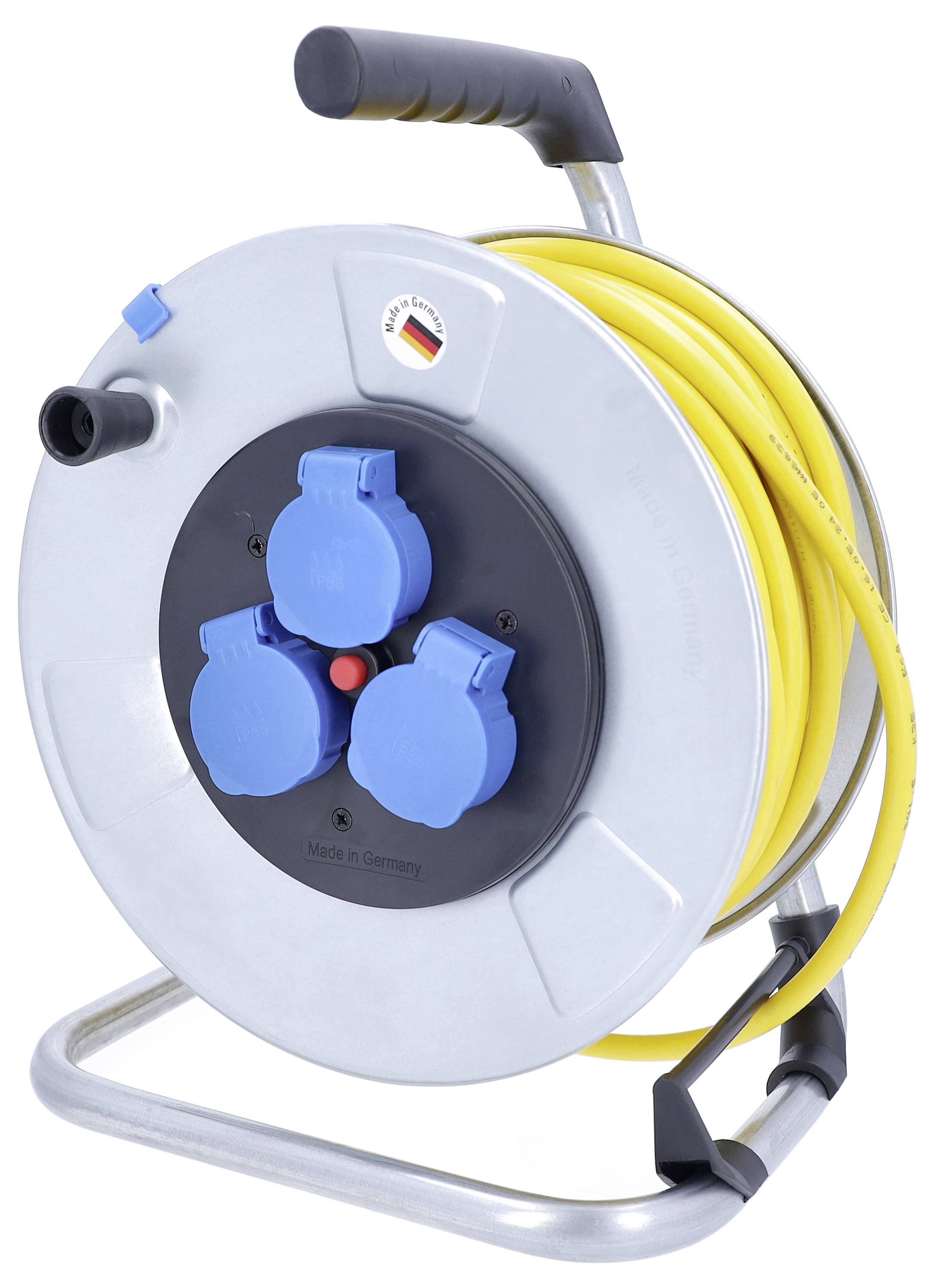 AS Schwabe 711591 Kabeltrommel 33m Gelb