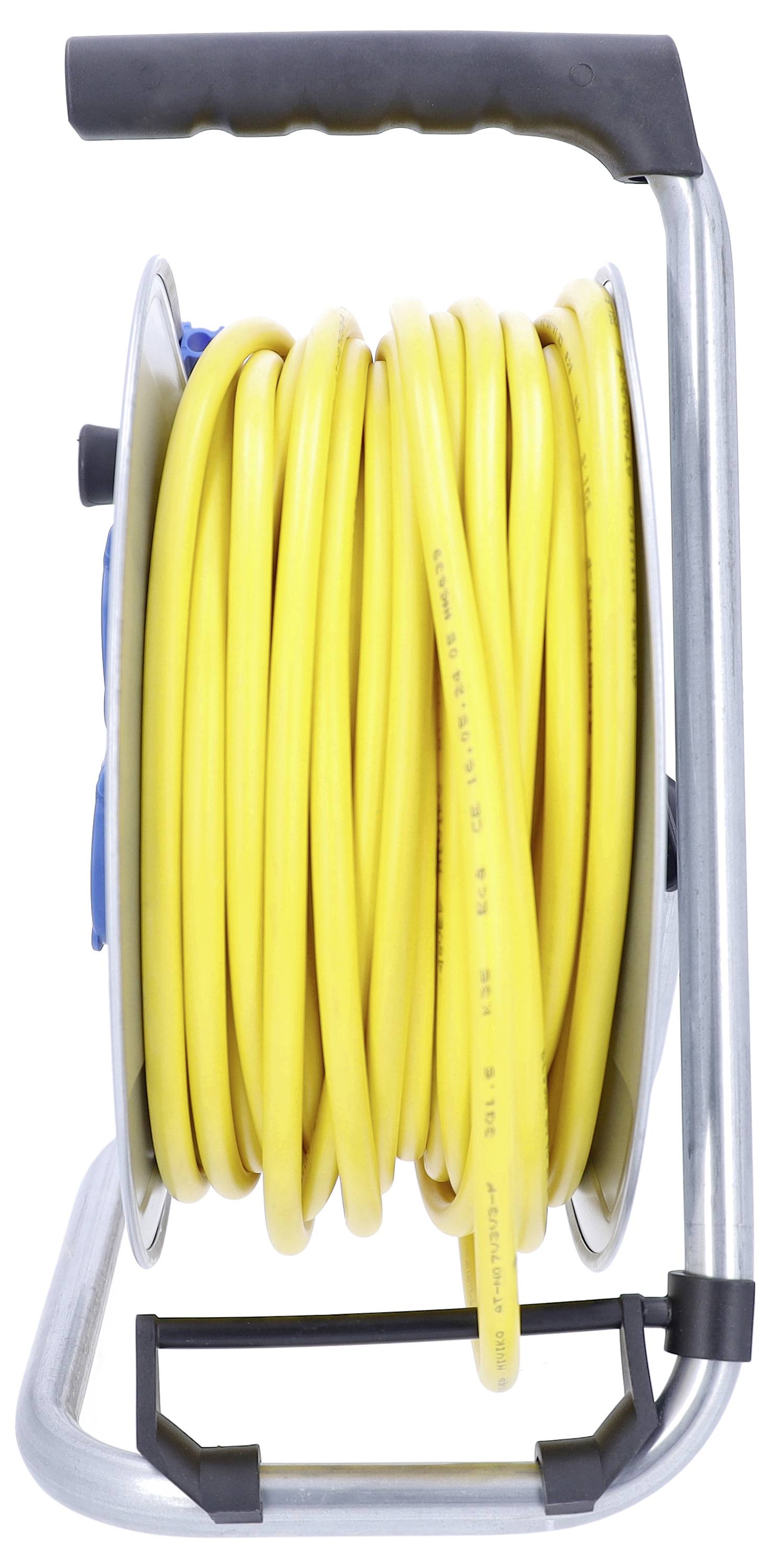 AS Schwabe 711591 Kabeltrommel 33m Gelb