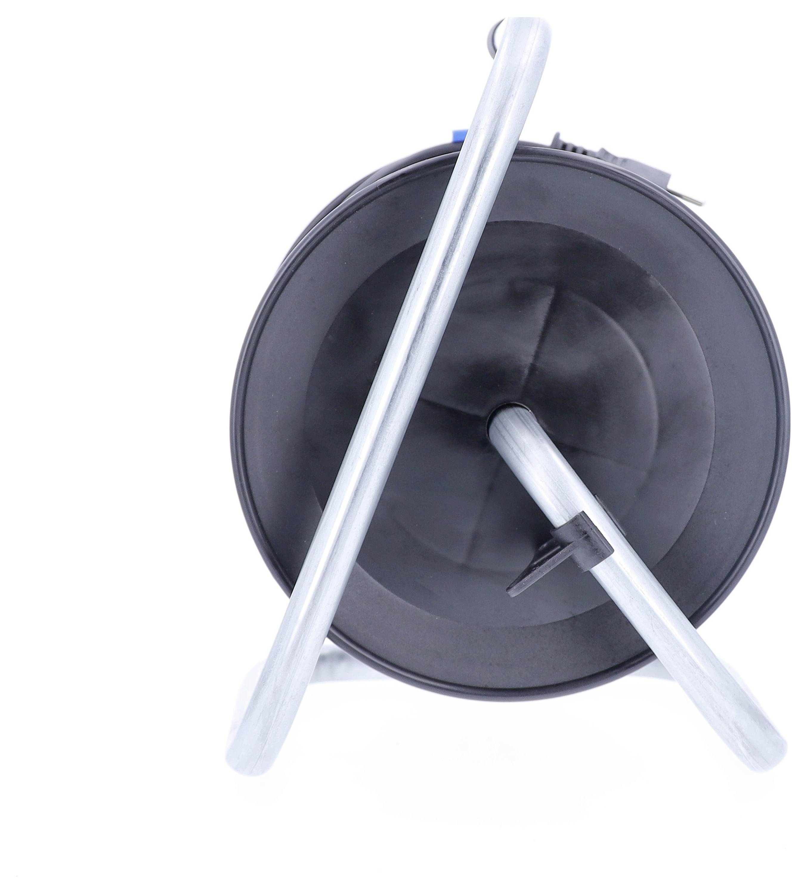 AS Schwabe 711104 Kabeltrommel 25m Schwarz