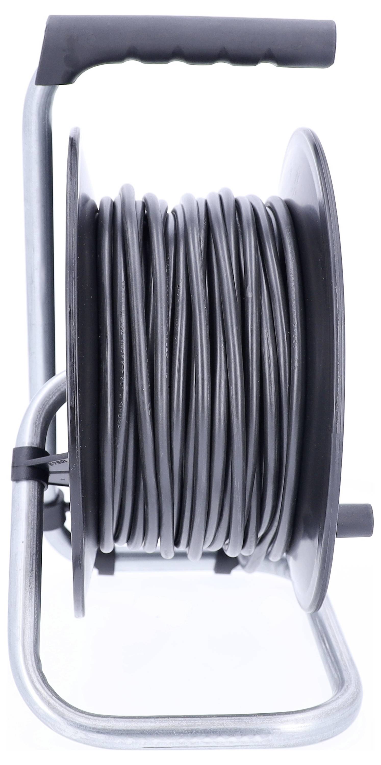 AS Schwabe 710125 Kabeltrommel 33m Schwarz