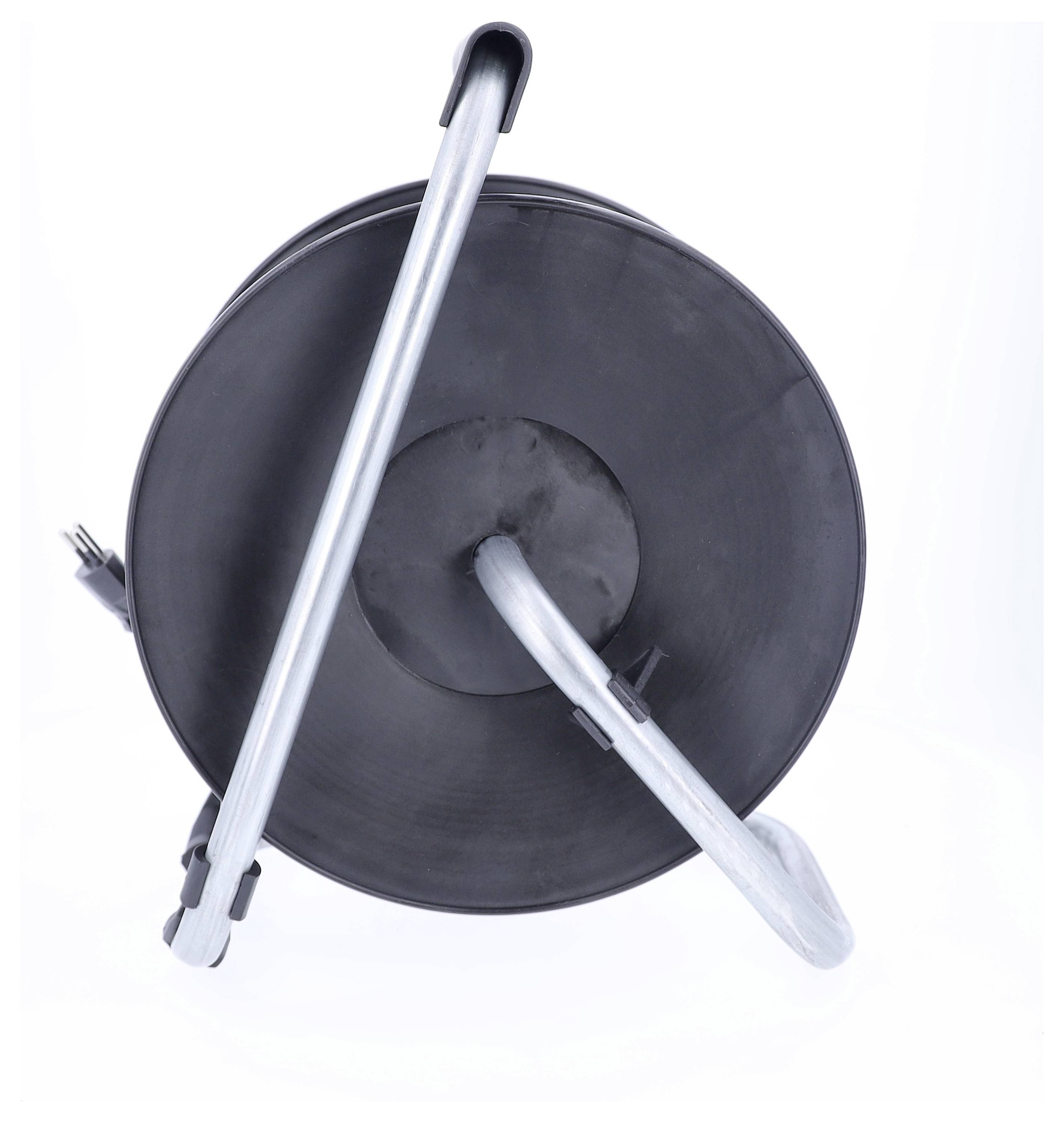 AS Schwabe 710125 Kabeltrommel 33m Schwarz