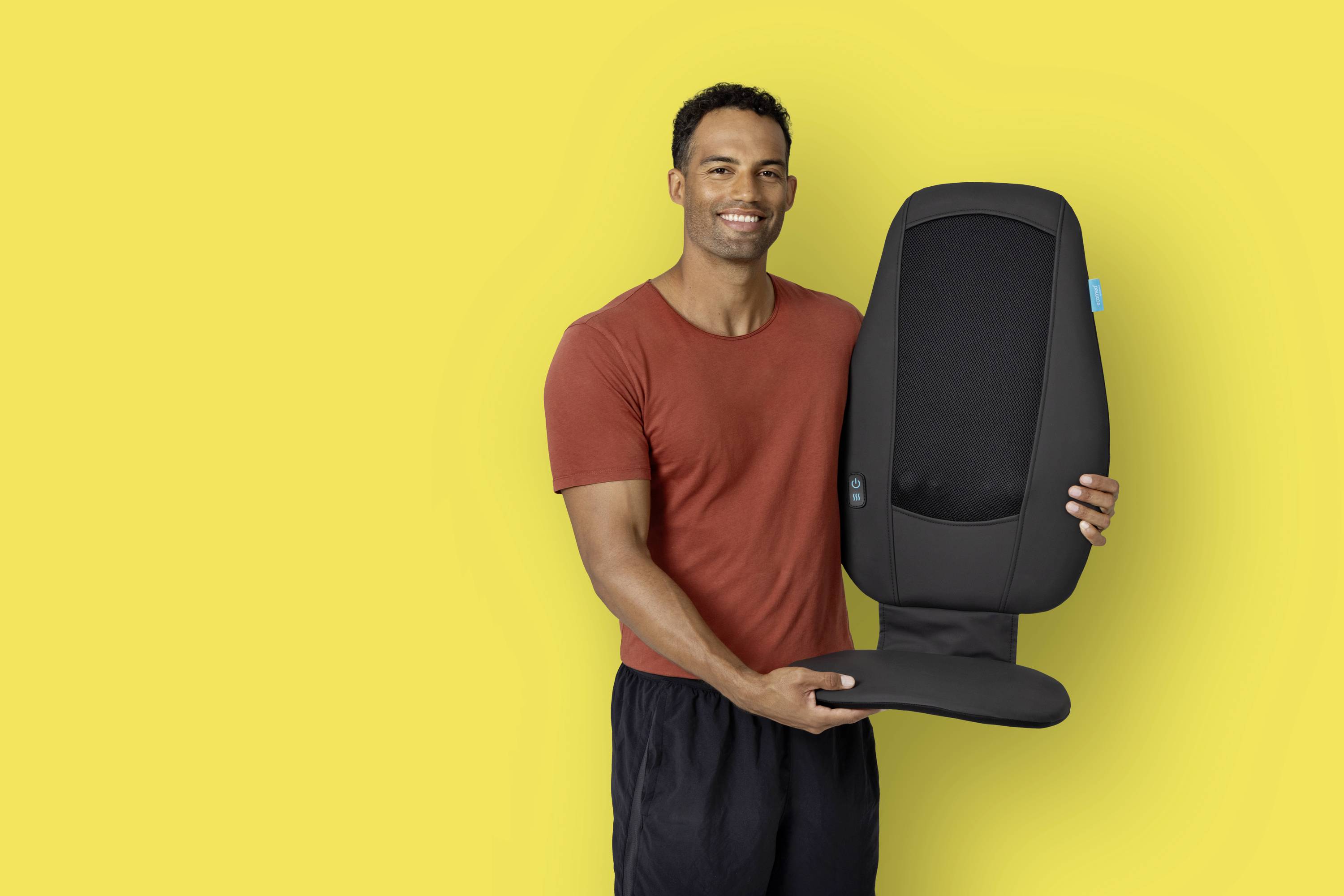 Ecomed MC-15E Massagesitzauflage 15W Schwarz