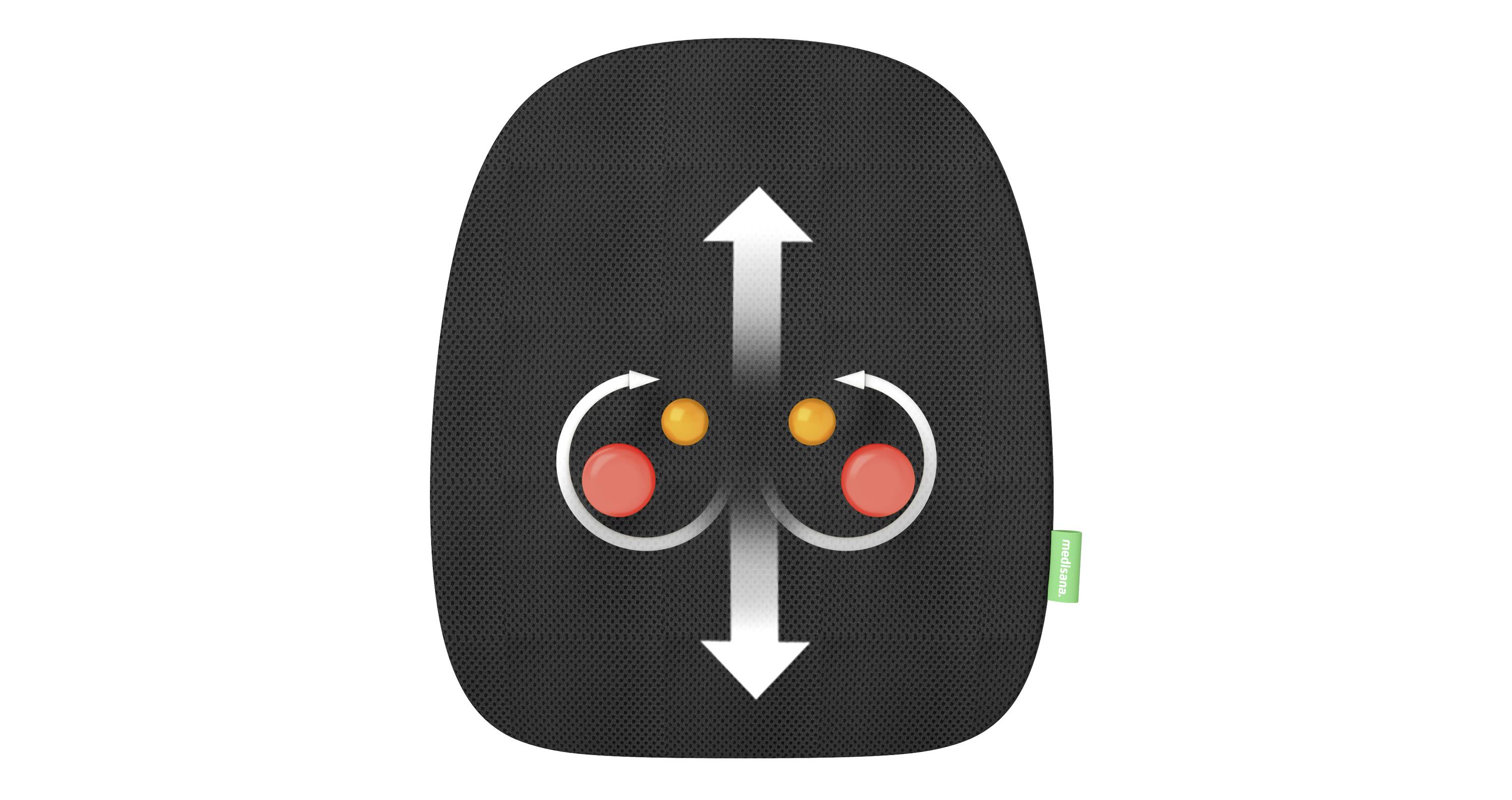 Medisana MC 500 Massagegerät Schwarz