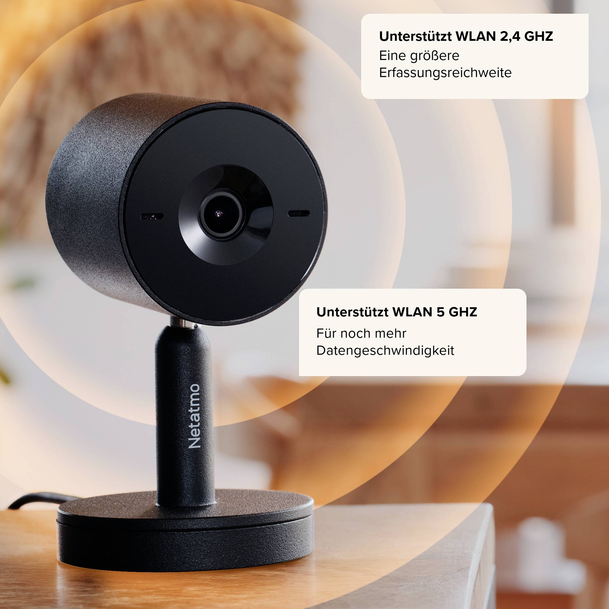 Netatmo Advance NPC-B-EC WLAN IP Überwachungskamera 2560 x 1440 Pixel