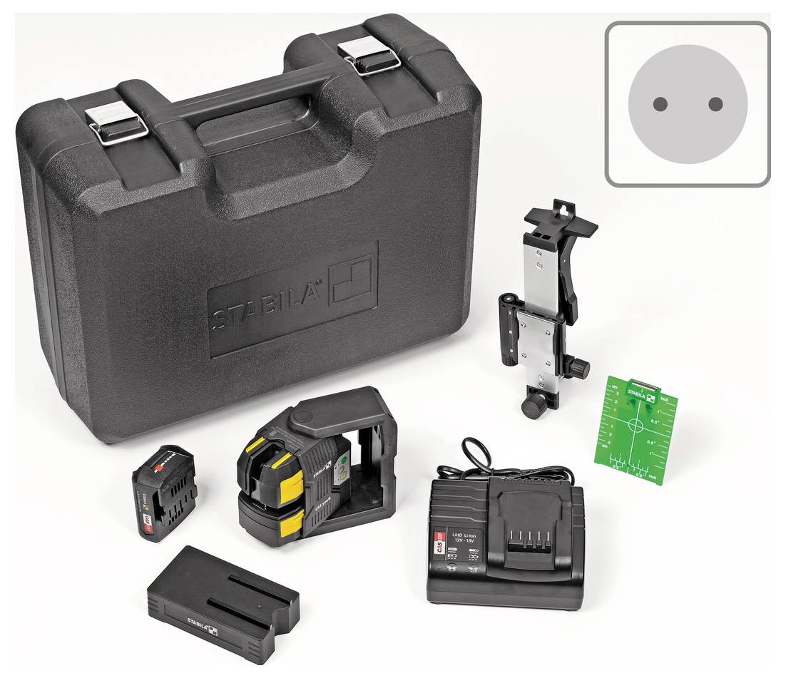 Stabila LAX 500 G Kreuzlinienlaser Reichweite (max.): 40 m
