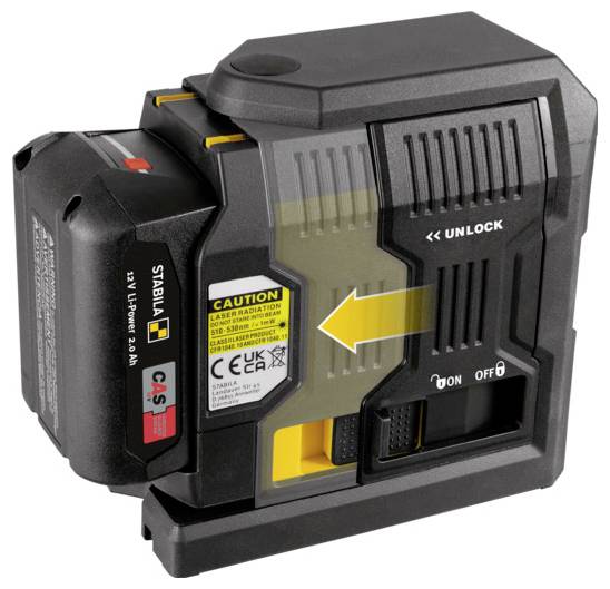 Stabila LAX 500G Kreuzlinienlaser Reichweite (max.): 40m