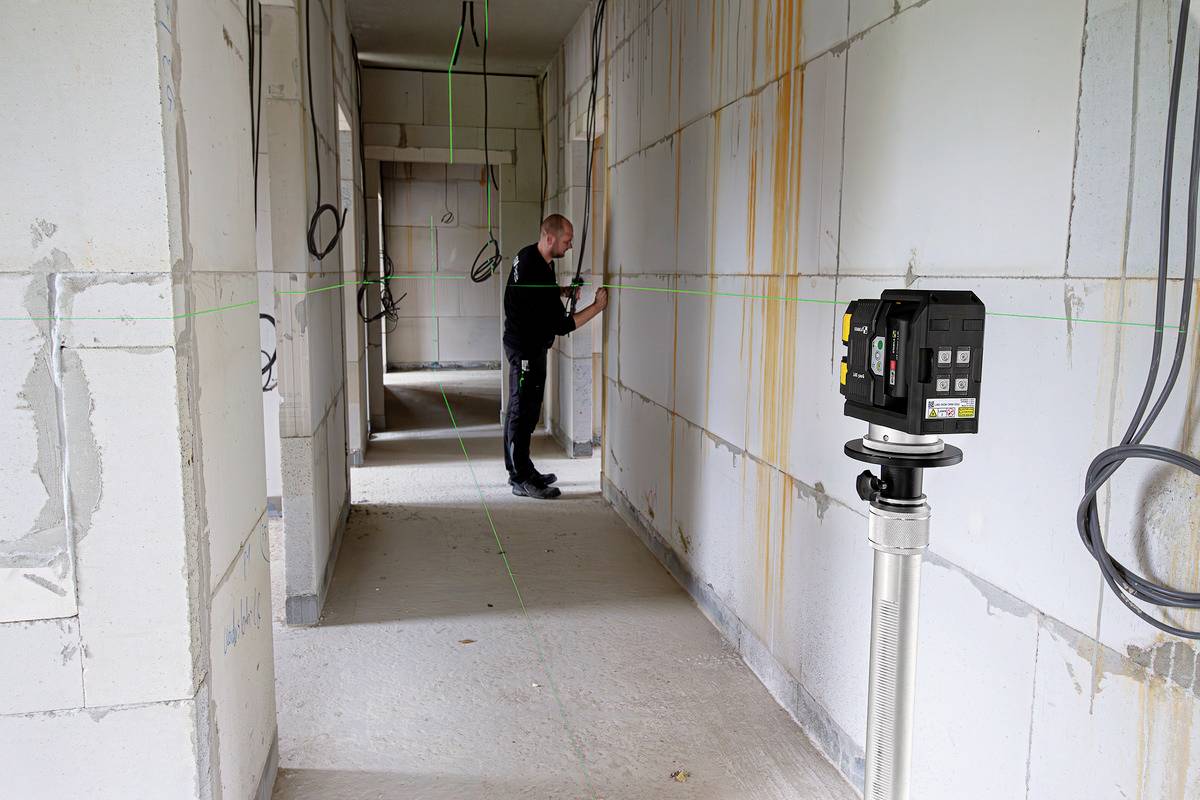 Stabila LAX 500G Kreuzlinienlaser ohne Akku Reichweite (max.): 40m