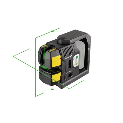 Stabila LAX 500G Kreuzlinienlaser ohne Akku Reichweite (max.): 40m Stabila LAX 500G Kreuzlinienlaser ohne Akku Reichweite (max.): 40m