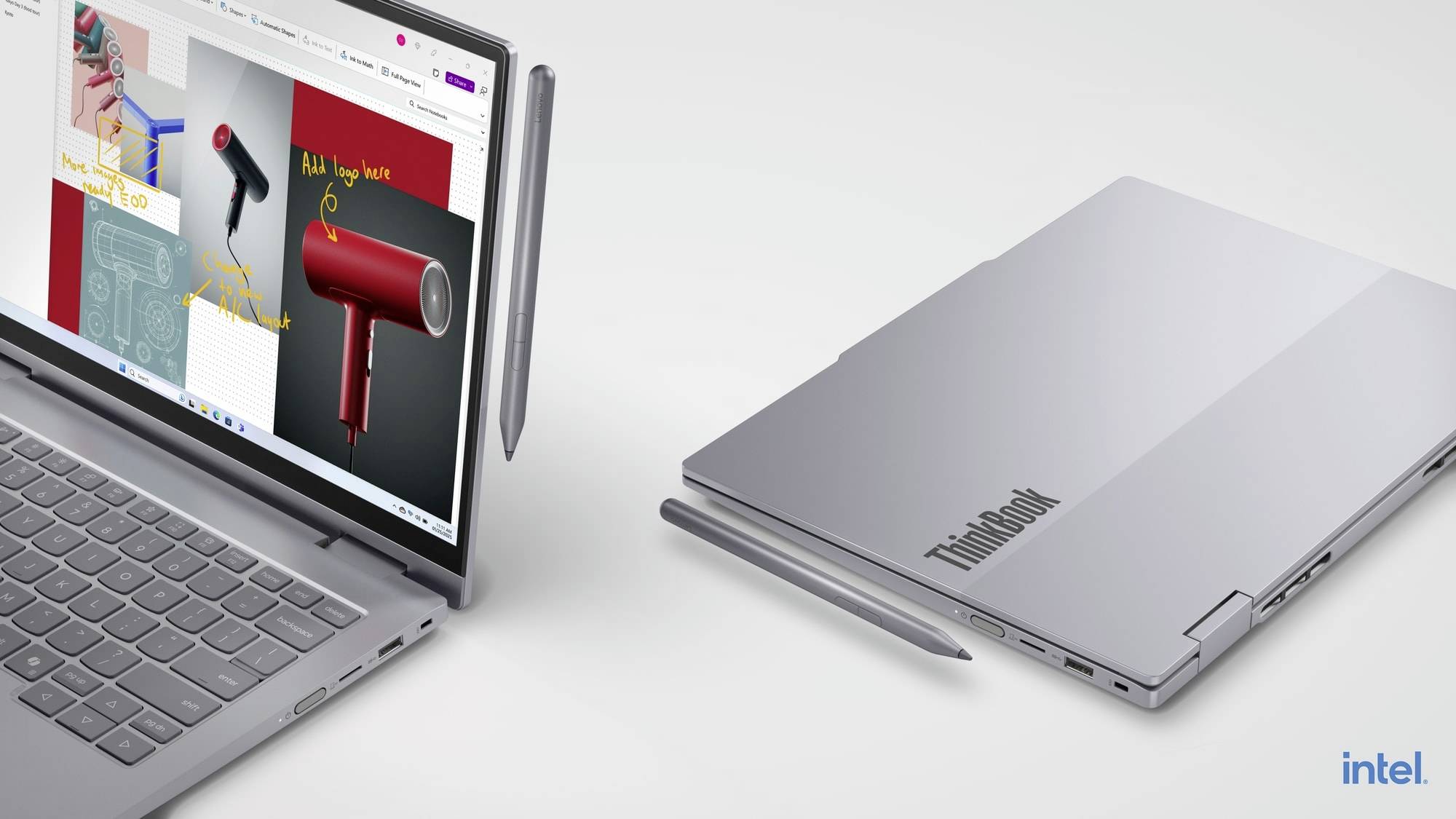 Lenovo Notebook ThinkBook 14 2-in-1 G5 35.6cm (14 Zoll) WUXGA Intel® Core™ Ultra 5 (Series 2) 225U 16GB RAM 512GB SSD Deutsch