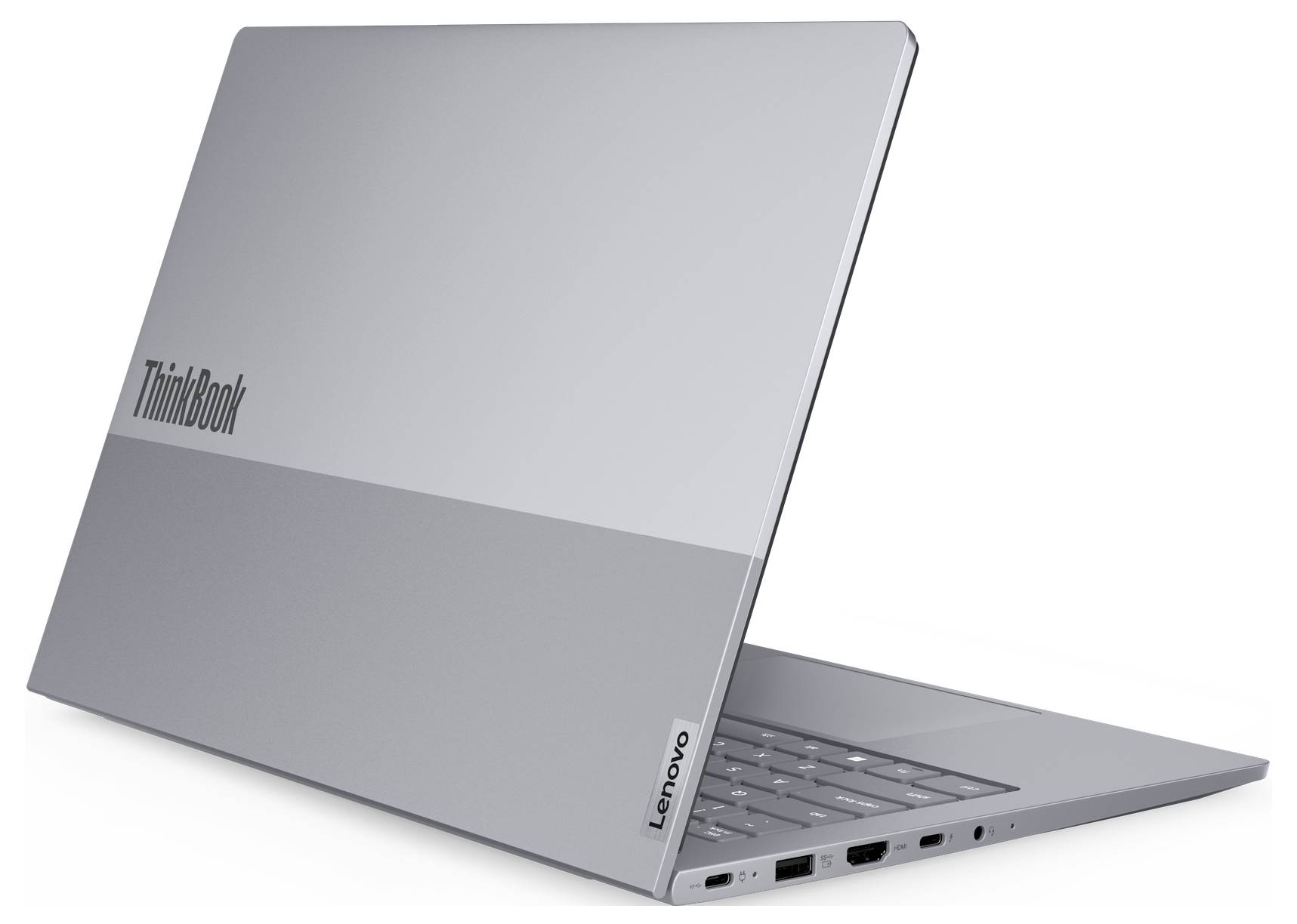 Lenovo Notebook ThinkBook 14 G8 35.6cm (14 Zoll) WUXGA Intel® Core™ Ultra 7 (Series 2) 255H 32GB RAM 1TB SSD Deutsch, QWERTZ Grau