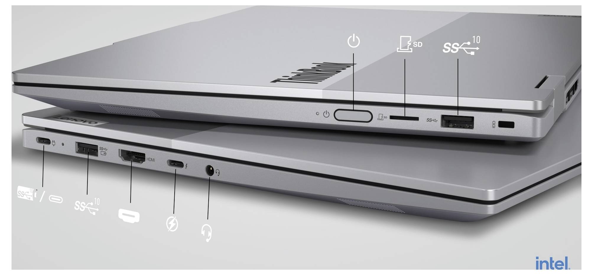Lenovo Notebook ThinkBook 14 2-in-1 G5 35.6cm (14 Zoll) WUXGA Intel® Core™ Ultra 7 (Series 2) 255U 32GB RAM 1TB SSD Deutsch