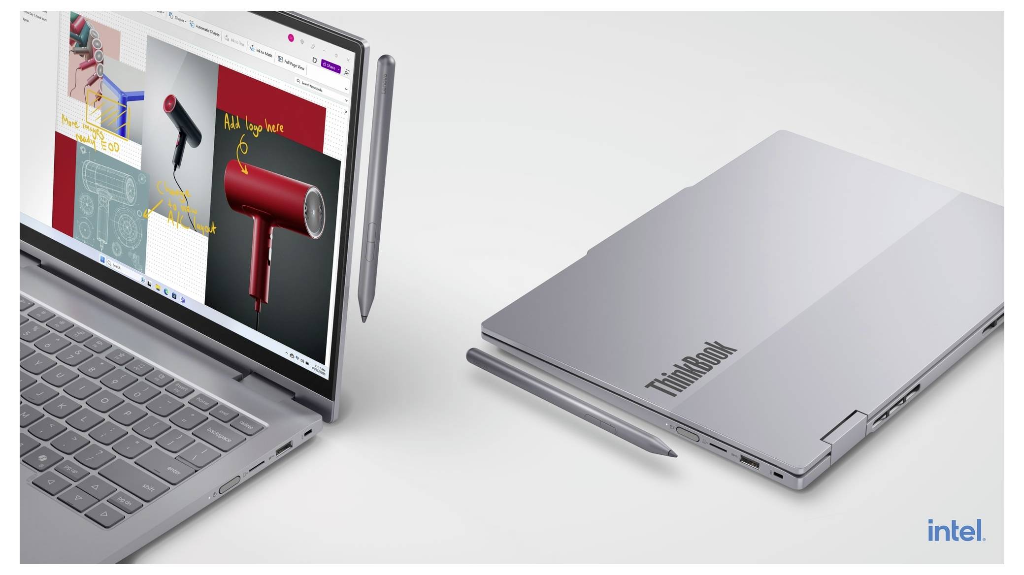 Lenovo Notebook ThinkBook 14 2-in-1 G5 35.6cm (14 Zoll) WUXGA Intel® Core™ Ultra 7 (Series 2) 255U 32GB RAM 1TB SSD Deutsch