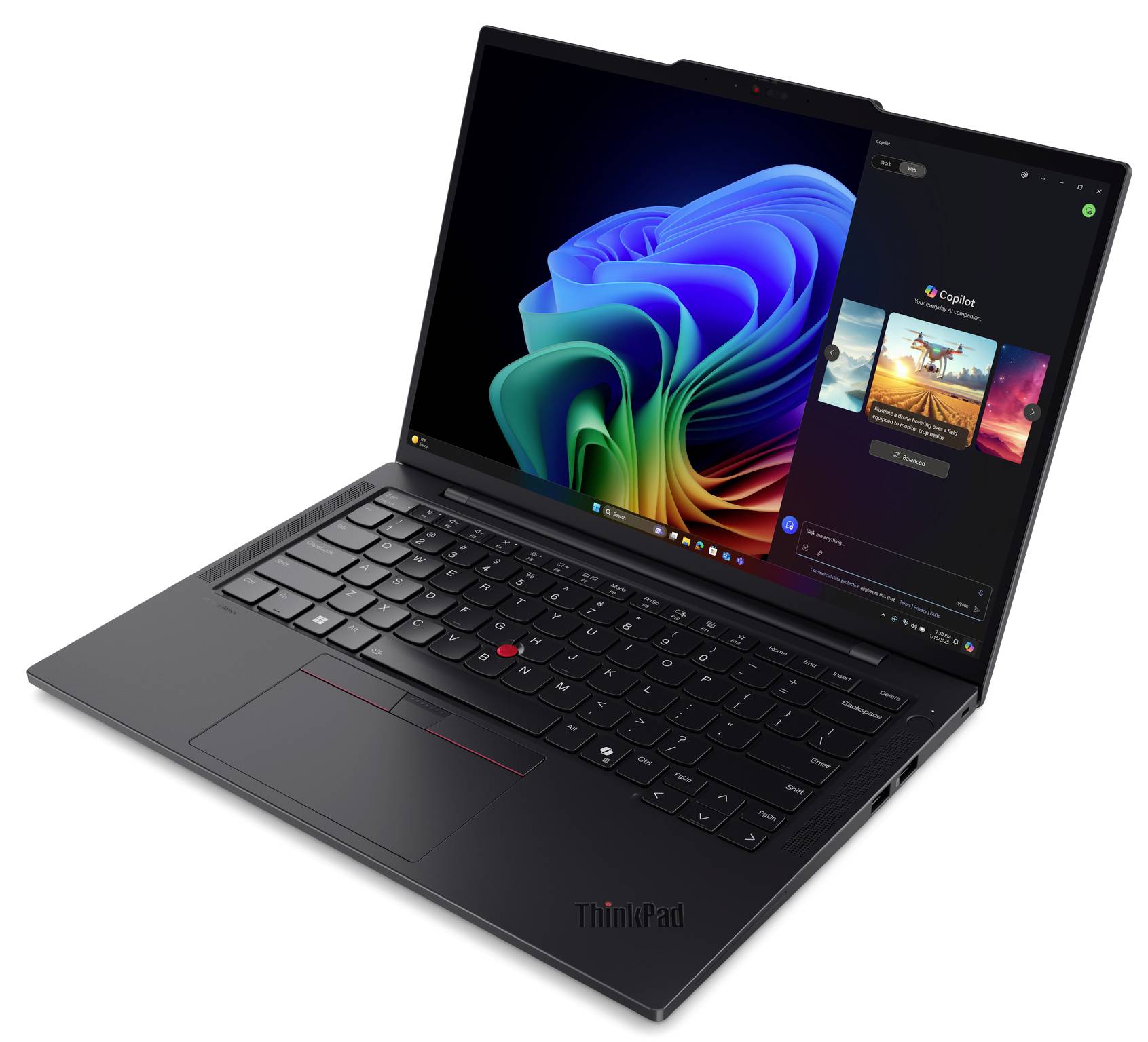 Lenovo Notebook ThinkPad T14s Gen 6 35.6cm (14 Zoll) WUXGA Intel® Core™ Ultra 7 258V 32GB RAM 1TB SSD Deutsch, QWERTZ Schwarz 21