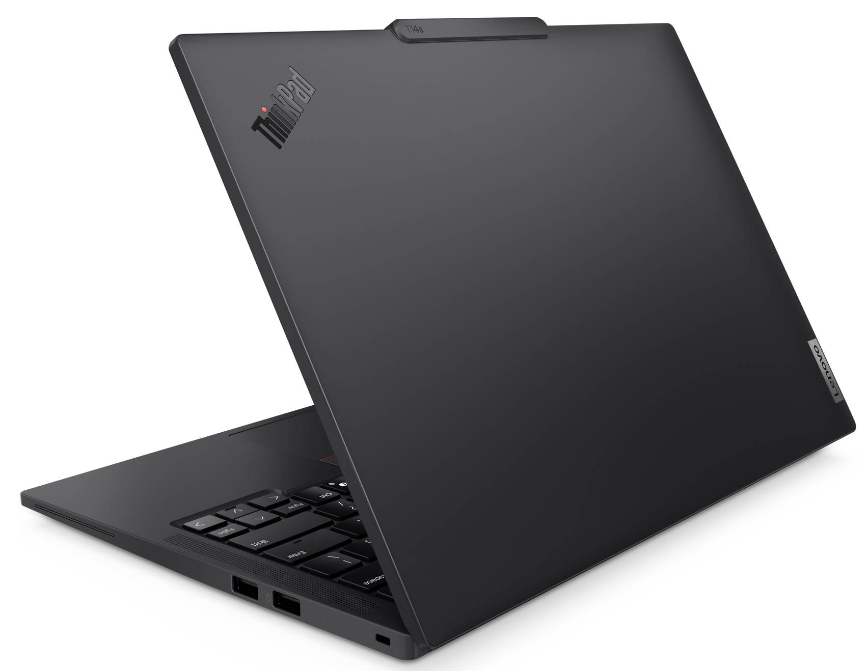 Lenovo Notebook ThinkPad T14s Gen 6 35.6 cm (14 Zoll) WUXGA Intel® Core™ Ultra 7 258V 32 GB RAM 1 TB SSD Deutsch, QWERTZ Schwarz 21QX00GVG