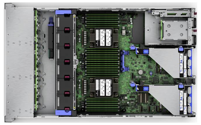 Hewlett Packard Enterprise Rack-Server PC HPE DL380 G11 6530 64G 2x480GB 8SFF Svr Intel® Xeon Gold 6530 64GB RAM 480GB SSD P81