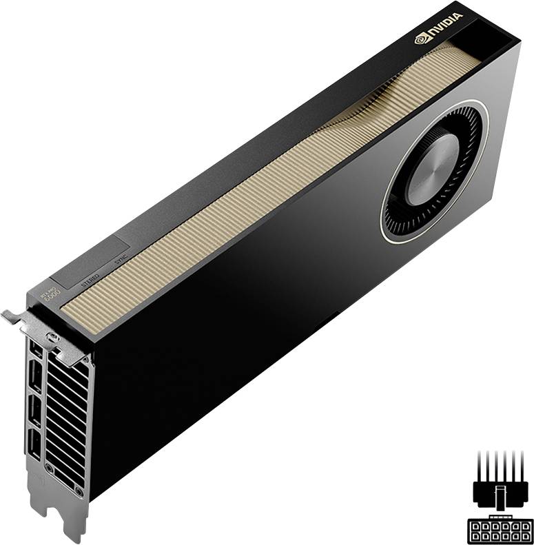 PNY Grafikkarte Nvidia RTX PRO 6000 Blackwell Max-Q 96GB GDDR7-RAM DisplayPort