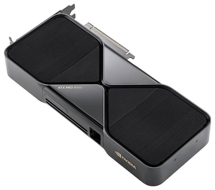 PNY Grafikkarte Nvidia RTX PRO 6000 Blackwell 96 GB GDDR7-VRAM PCIe x16 DisplayPort Vulkan