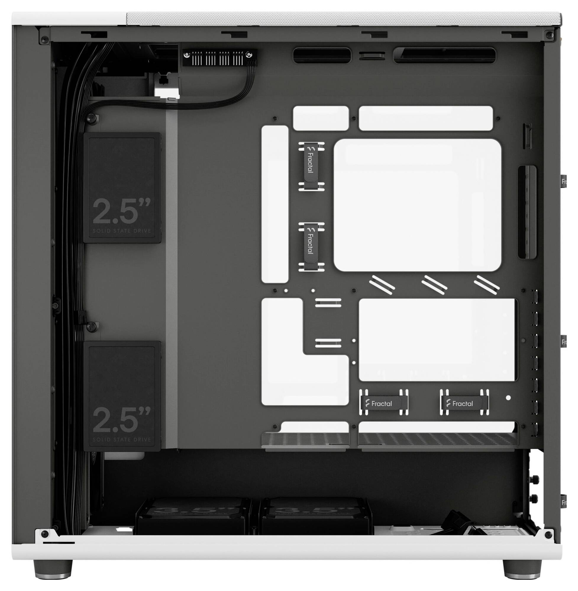 Fractal Design Geh North XL RC Chalk Whi Desktop PC-Gehäuse Weiß