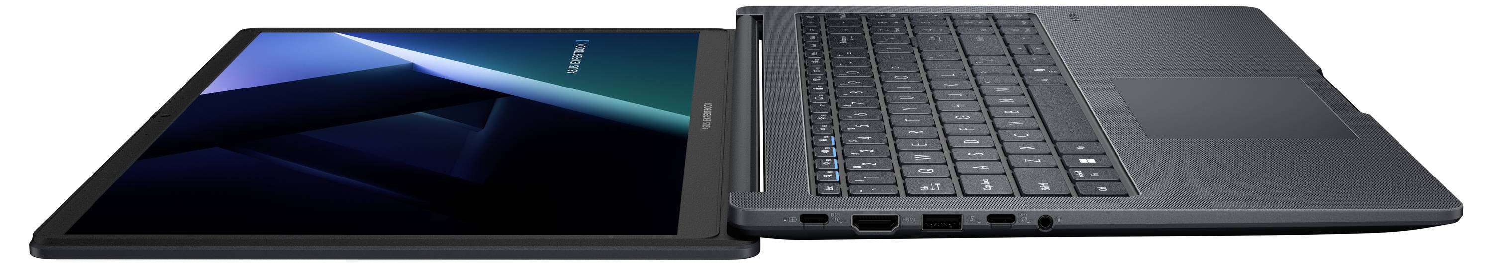 Asus Notebook 39.6cm (15.6 Zoll) Full HD AMD Ryzen 7 7735U 16GB RAM 512GB SSD Deutsch, QWERTZ Grau 90NX0821-M00N00