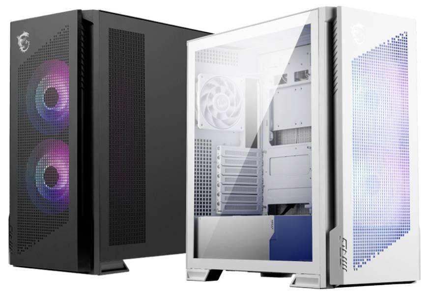 MSI GEH Midi MPG VELOX 300R PZ Midi-Tower PC-Gehäuse, Gaming-Gehäuse Schwarz