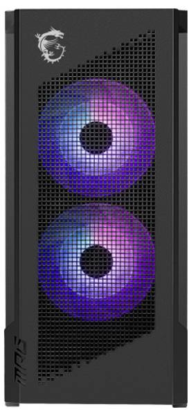 MSI MSI GEH Midi MPG VELOX 300R PZ Midi-Tower PC-Gehäuse, Gaming-Gehäuse Schwarz