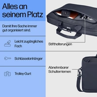 HP Notebook Tasche A08KHUT Passend für maximal: 40,9cm (16,1") Grau HP Notebook Tasche A08KHUT Passend für maximal: 40,9cm (16,1") Grau