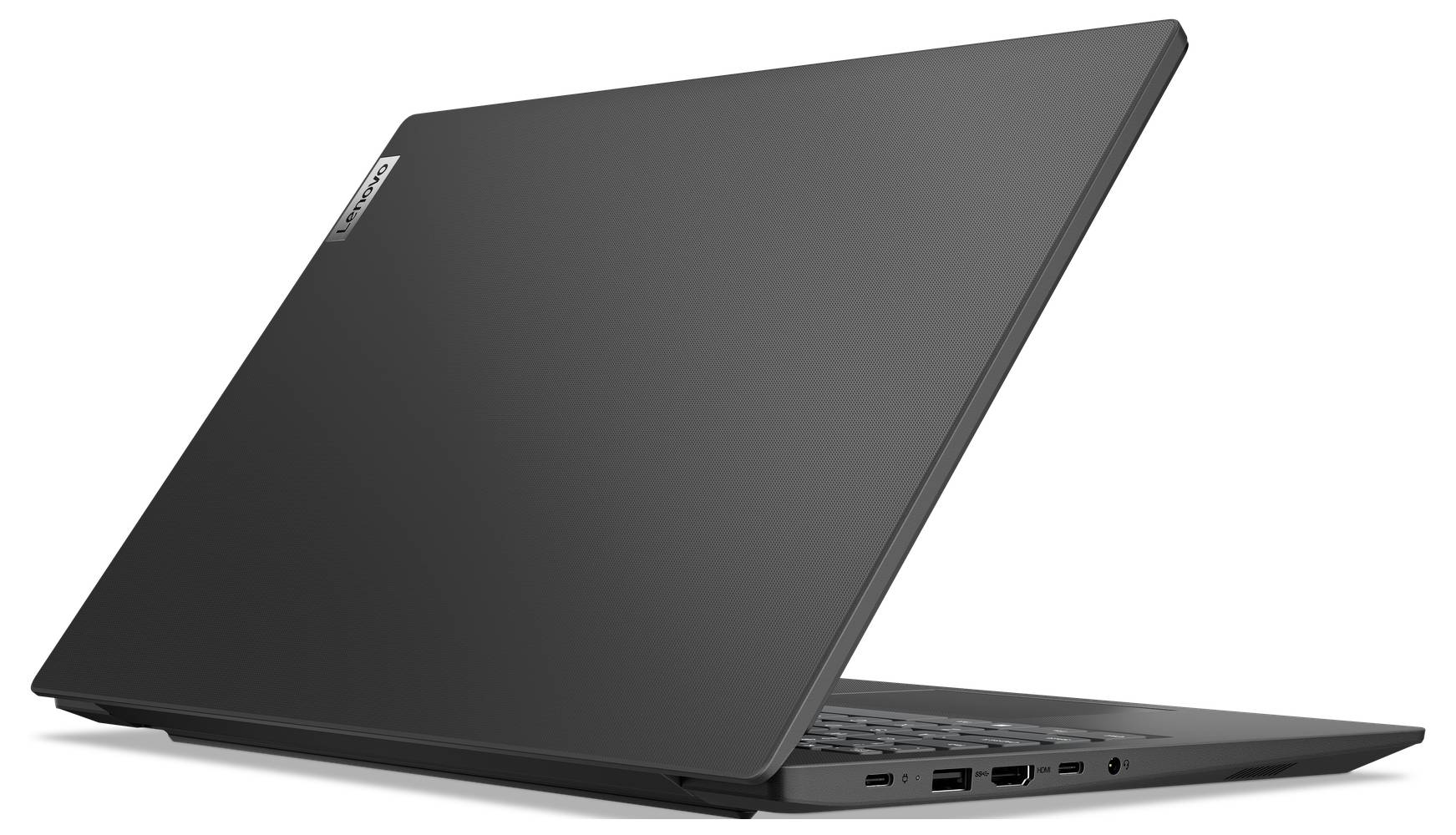 Lenovo Notebook V15-ITN 39.6cm (15.6 Zoll) Full HD Intel® N N100 8GB RAM 256GB SSD Deutsch, QWERTZ Intel UHD Graphics Schwarz 83M4