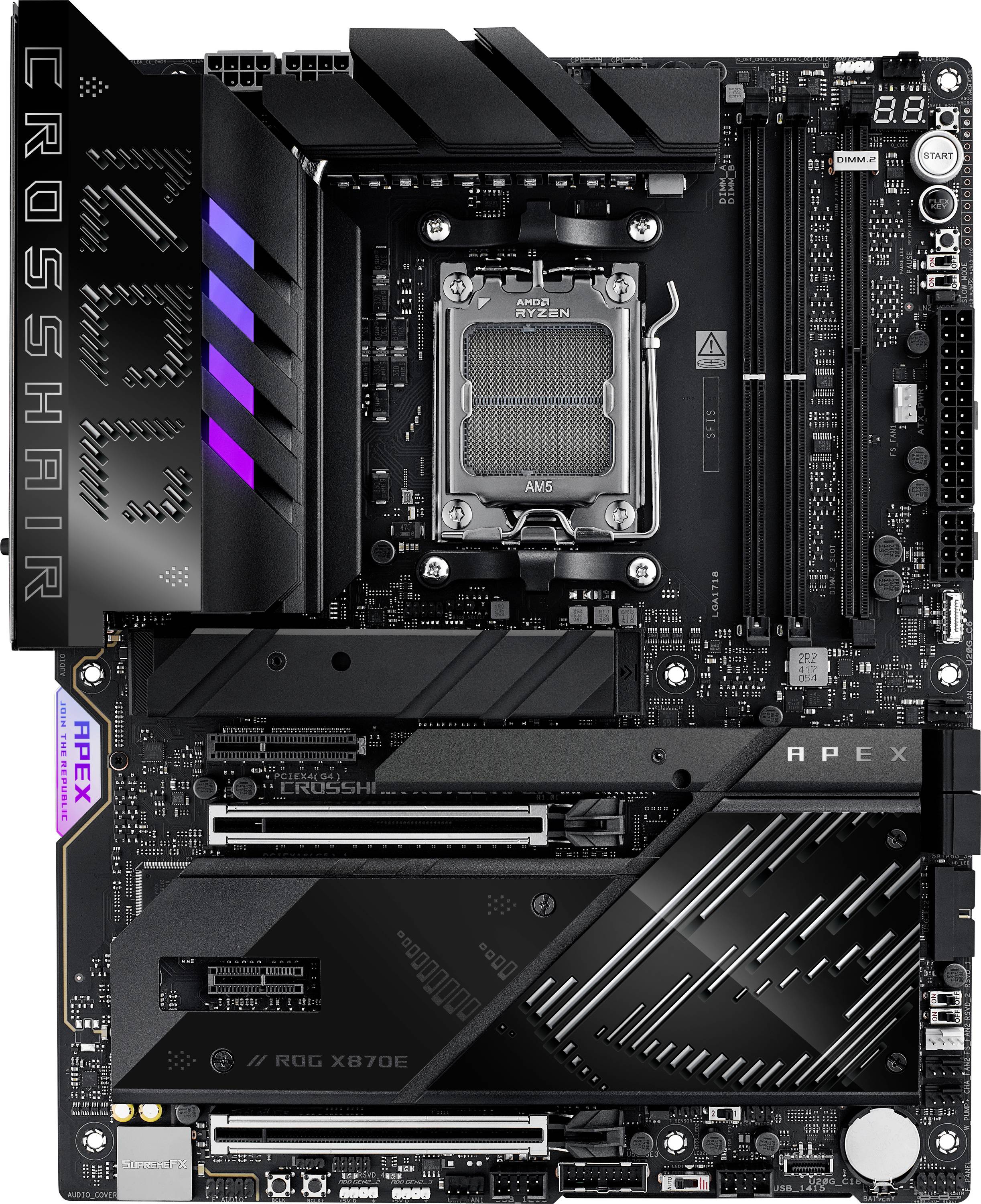 Asus 90MB1KR0-M0EAY0 Mainboard Sockel (PC) AMD® AM5 Formfaktor (Details) ATX