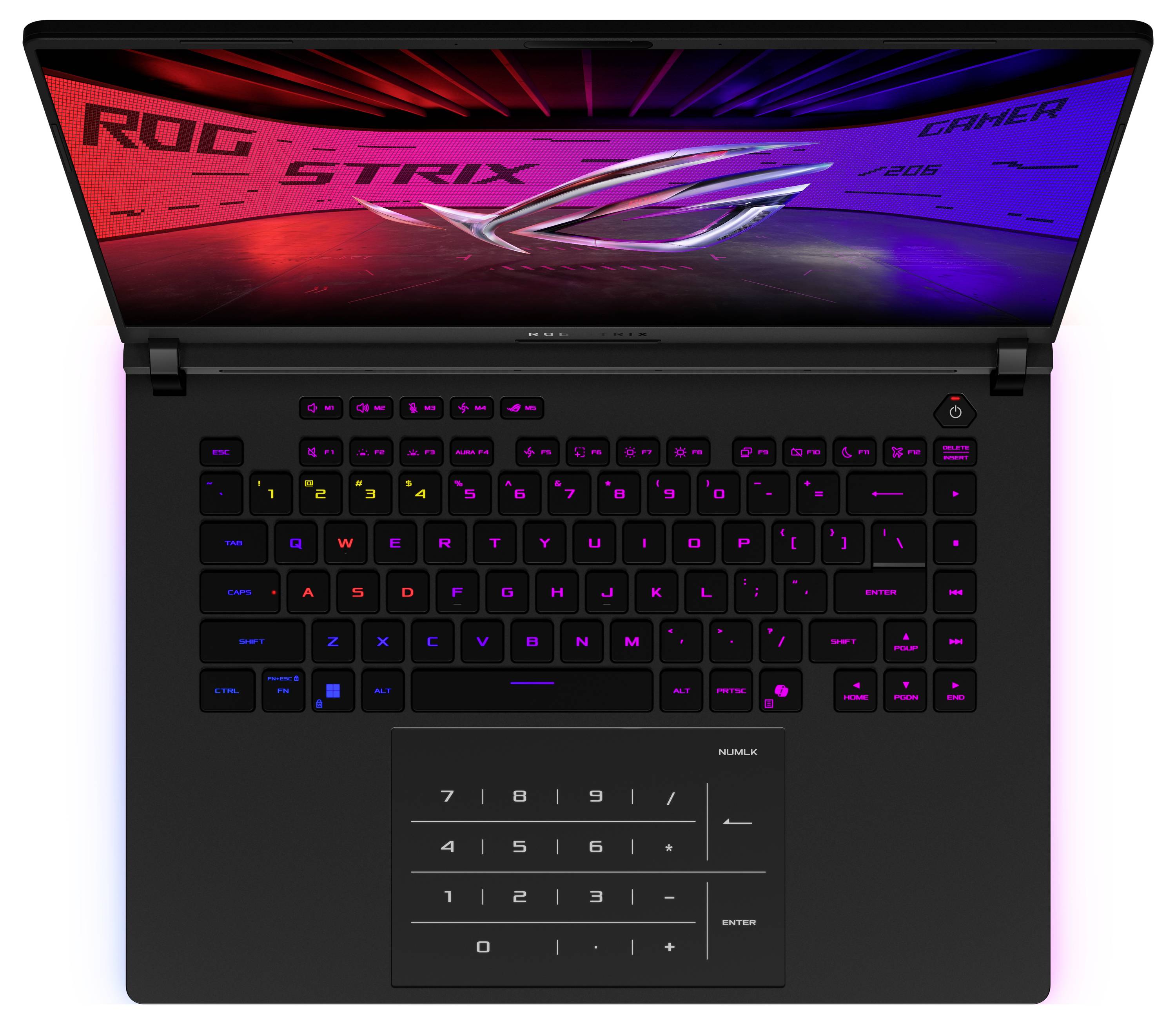 Asus Gaming Notebook 40.6cm (16 Zoll) WQXGA Intel® Core™ Ultra 9 (Series 2) 275HX 12GB RAM 1TB SSD Deutsch, QWERTZ Nvidia NVIDIA
