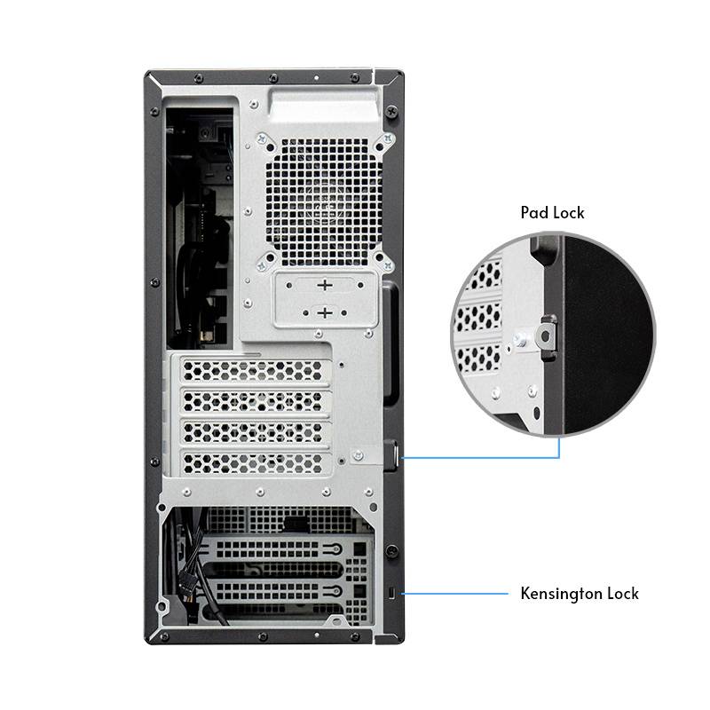 Chieftec Chieftec Geh MINI UNI BS-20B-OP (B) Midi-Tower PC-Gehäuse Schwarz