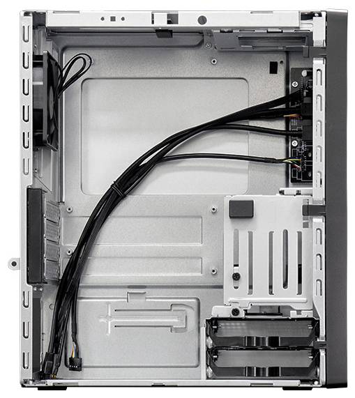 Chieftec Geh MINI UNI BS-20B-OP (B) Midi-Tower PC-Gehäuse Schwarz