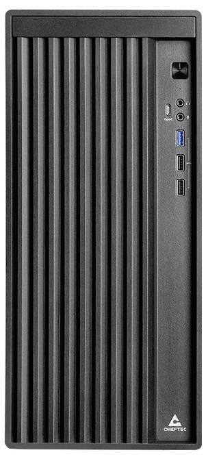 Chieftec Geh MINI UNI BS-20B-OP (B) Midi-Tower PC-Gehäuse Schwarz