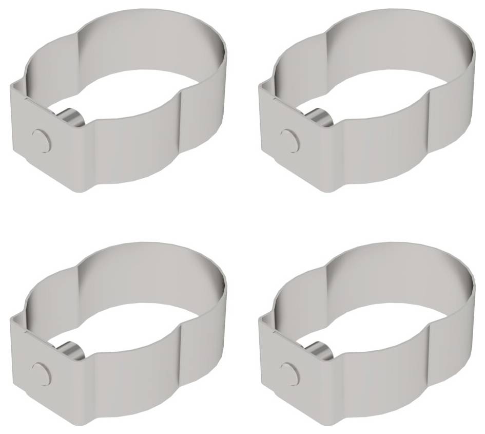 MUNK Günzburger Steigtechnik 019136 Federclip 4St.