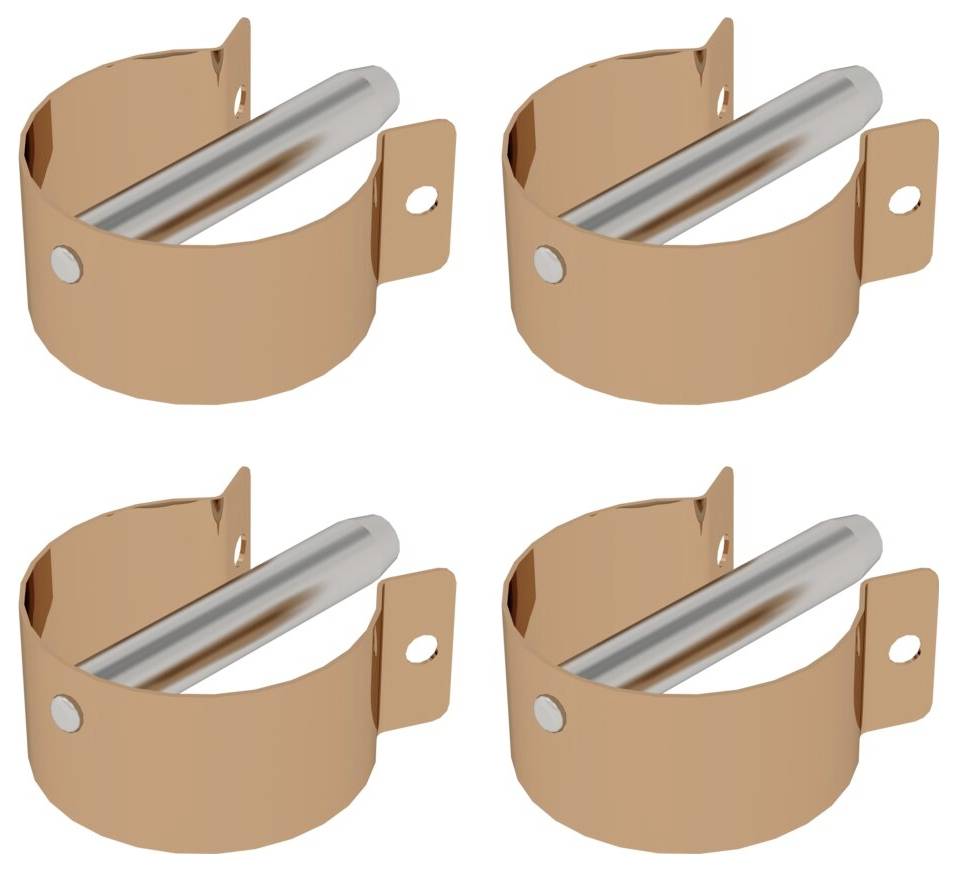 MUNK Günzburger Steigtechnik 019137 Federclip 4St.