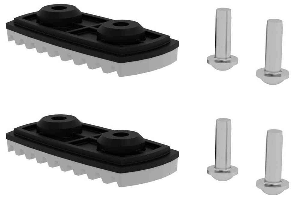 MUNK Günzburger Steigtechnik 019211 Fußplatten 2St.