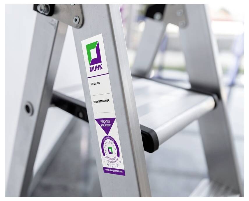 MUNK Günzburger Steigtechnik 019176 Inventaraufkleber 20St.
