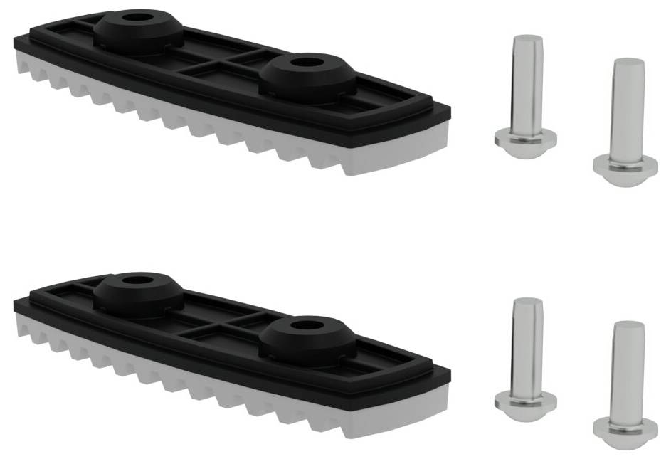 MUNK Günzburger Steigtechnik 019212 Fußplatten 2St.